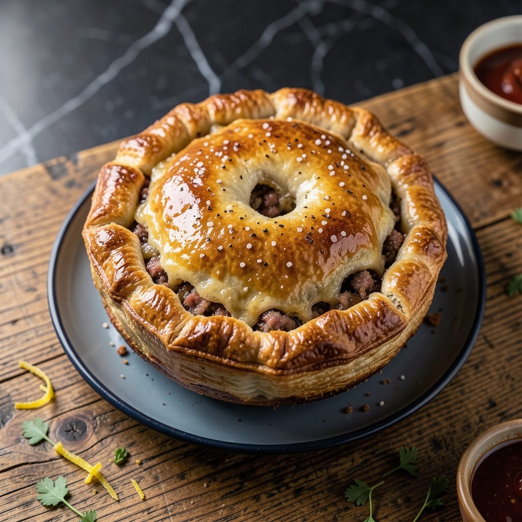 Paul Hollywood's Hand Raised Pork Pie Recipe: Flaky Pastry With Rich Filling