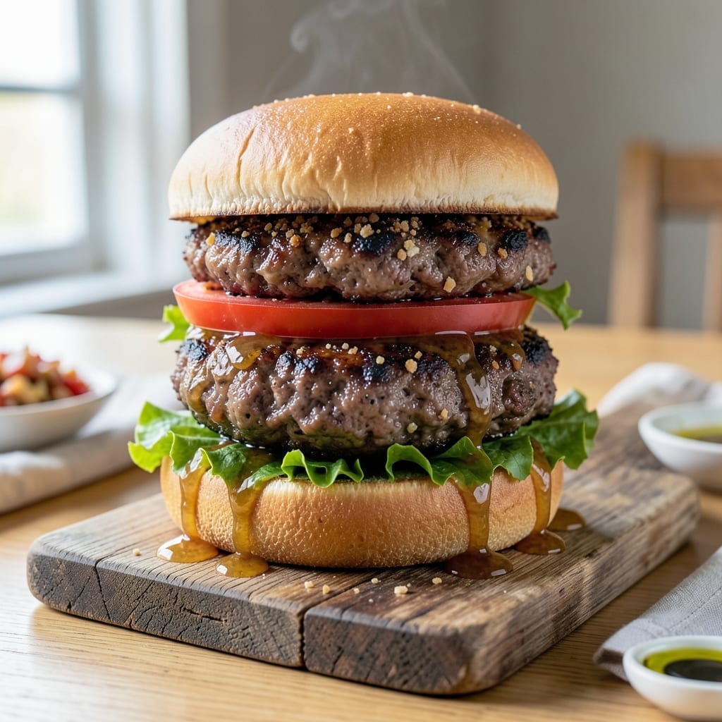 Lipton Burger Recipe: Savory Onion Soup Mix Magic