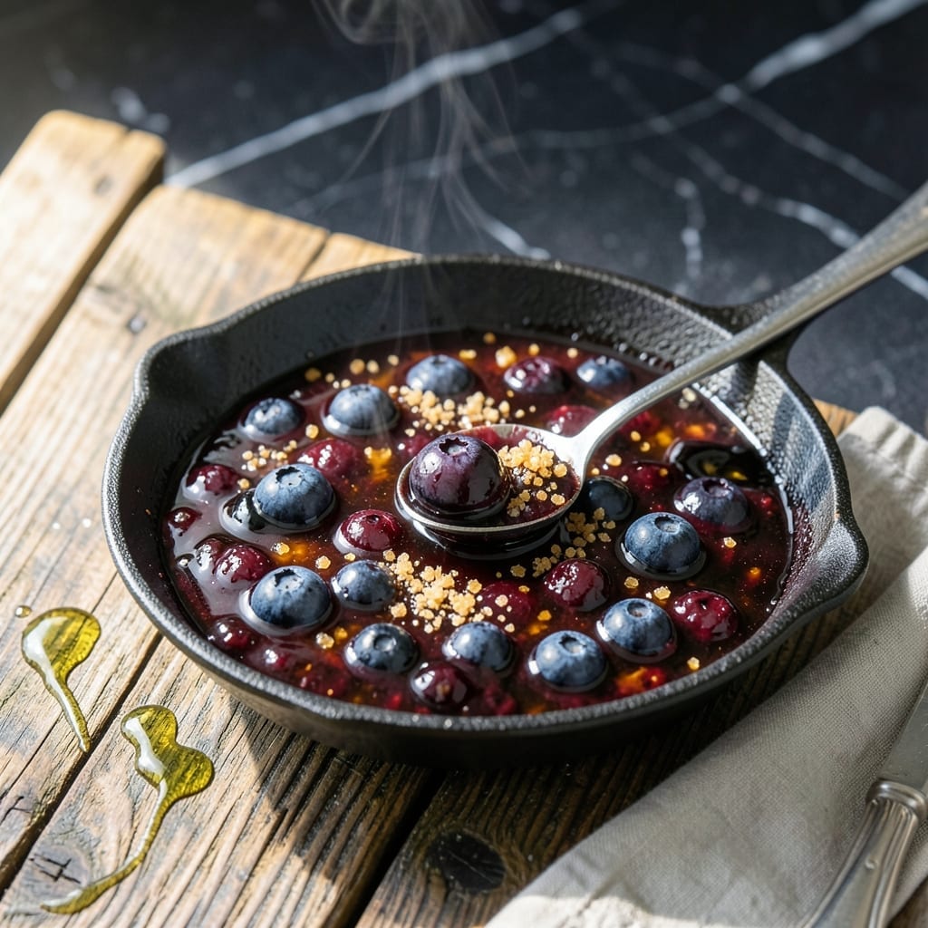 Blueberry Bourbon Barbecue Sauce Recipe: Sweet and Smoky Depth for Grilling