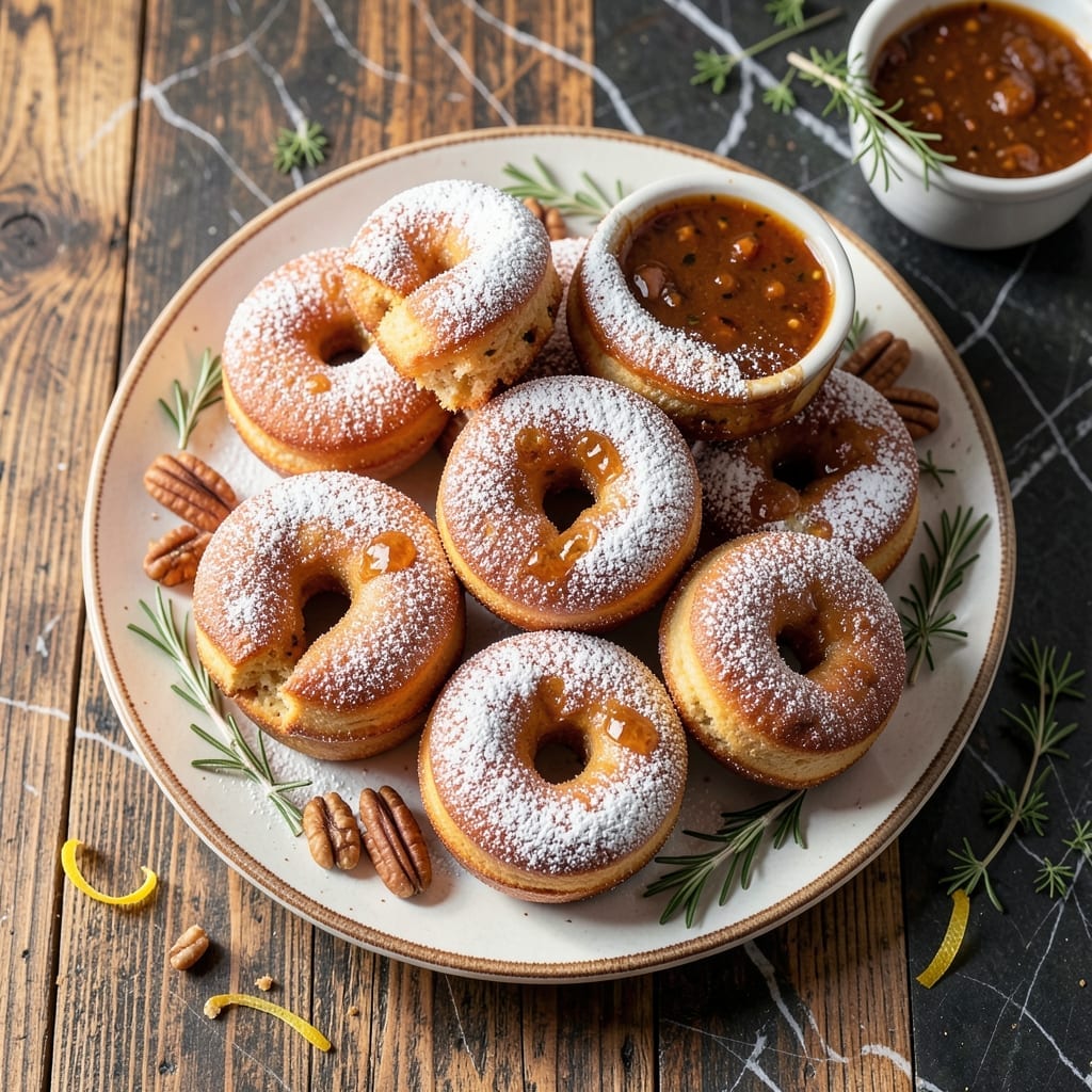 Hennessy Sweet Potato Donuts Recipe: Boozy Spiced Indulgence
