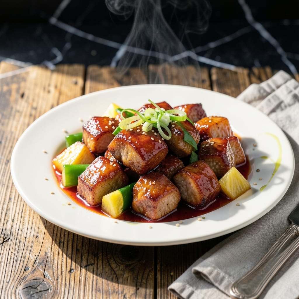 Sweet And Sour Pork Recipe: Wok-Tossed Crispy Bites With Tangy Glaze