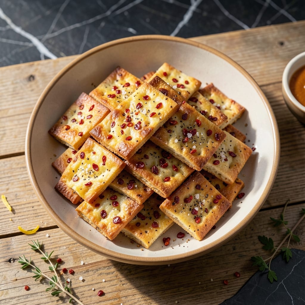 Spicy Cracker Recipe With Red Pepper Flakes: Crunchy Heat in Every Bite