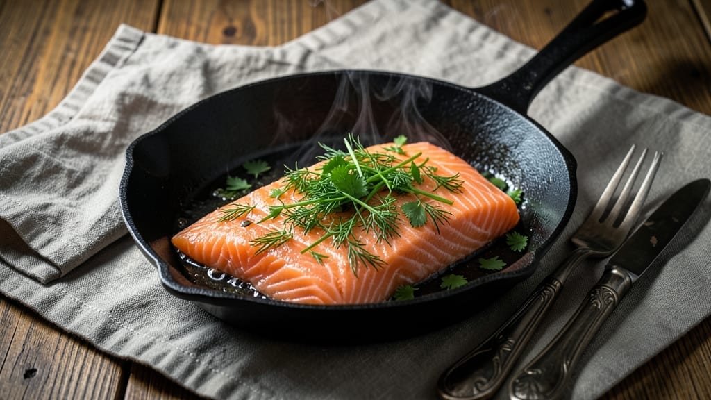 Cold Smoked Salmon Recipe: Crispy Cucumber and Dill Bites With Creamy Dill Sauce