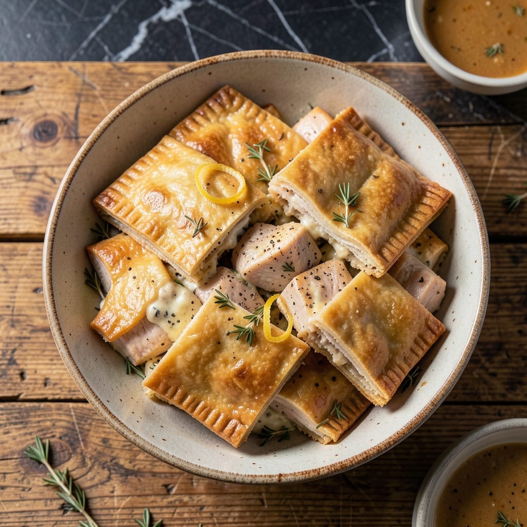 Pot Pie Dough Squares Recipe: Flaky Layers for Handheld Comfort