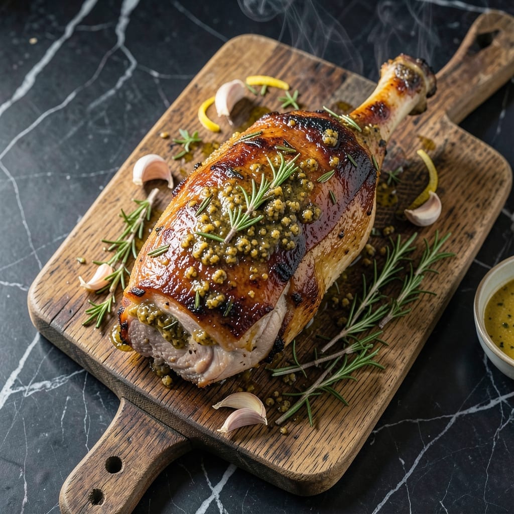 Lamb Roast Recipe Oven: Herb-Crusted Succulence with Garlic Rosemary Aroma