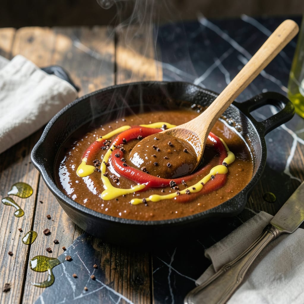 17th street bbq sauce recipe example with annotations