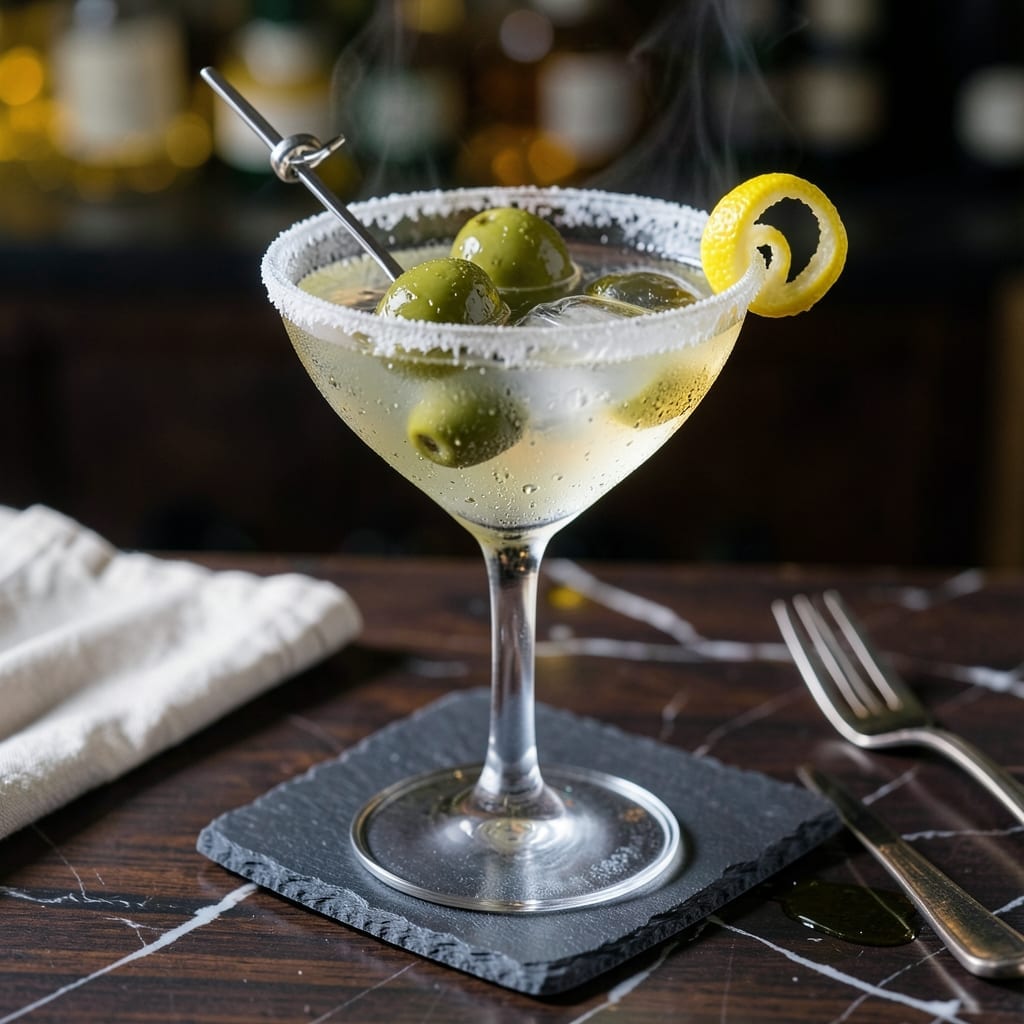 Dirty Martini Recipe Vodka: Classic Briny Elegance in a Glass