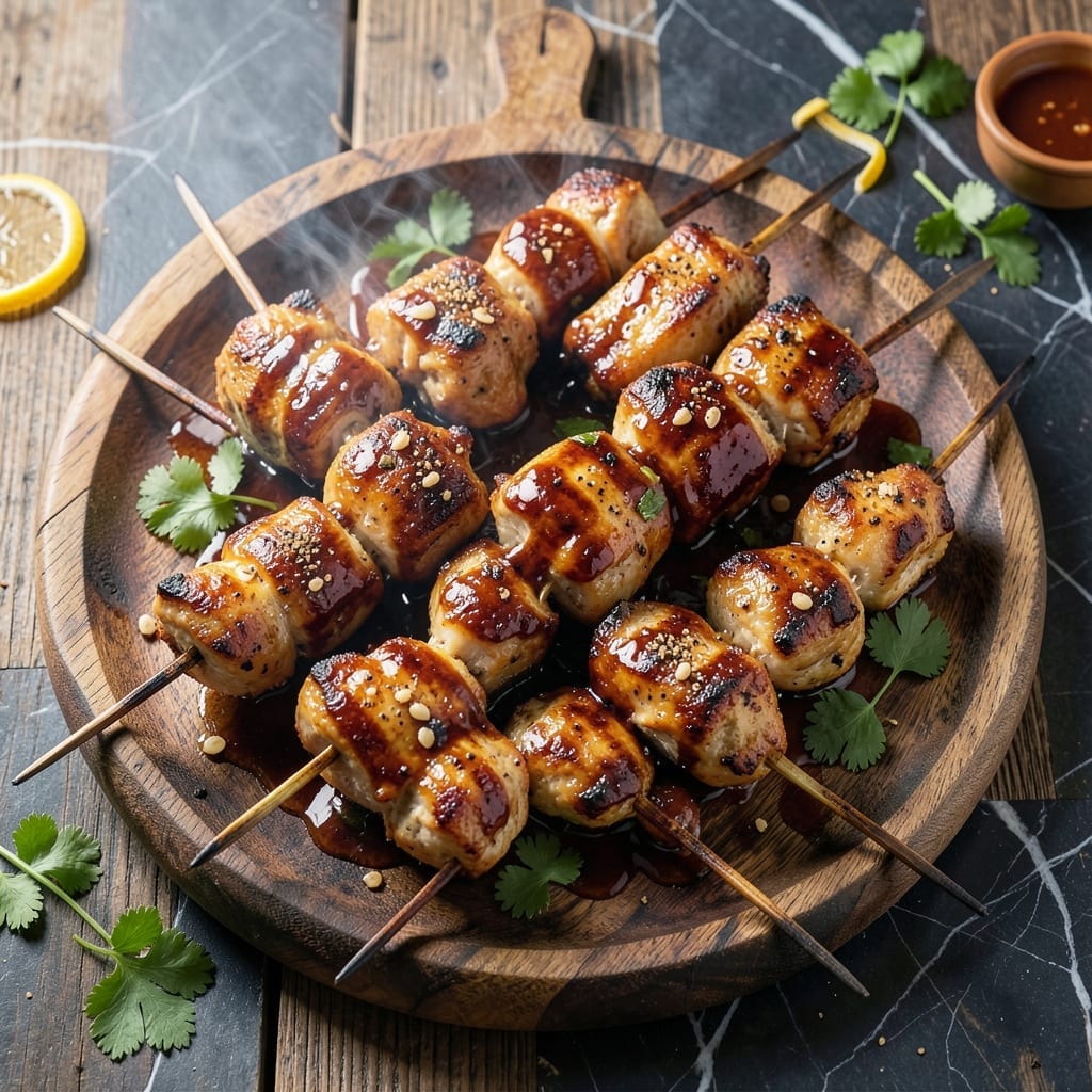 Barbecue Chicken Skewers Recipe: Smoky Char With Juicy Bites
