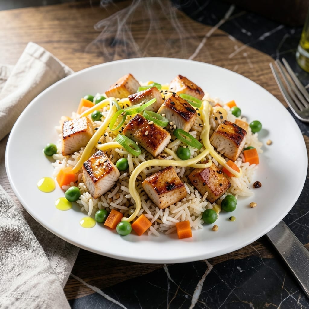Easy Chicken Fried Rice Recipe With Chicken Breast: One-Wok Weeknight Meal Easy Chicken Fried Rice Recipe With Chicken Breast: One-Wok Weeknight Meal