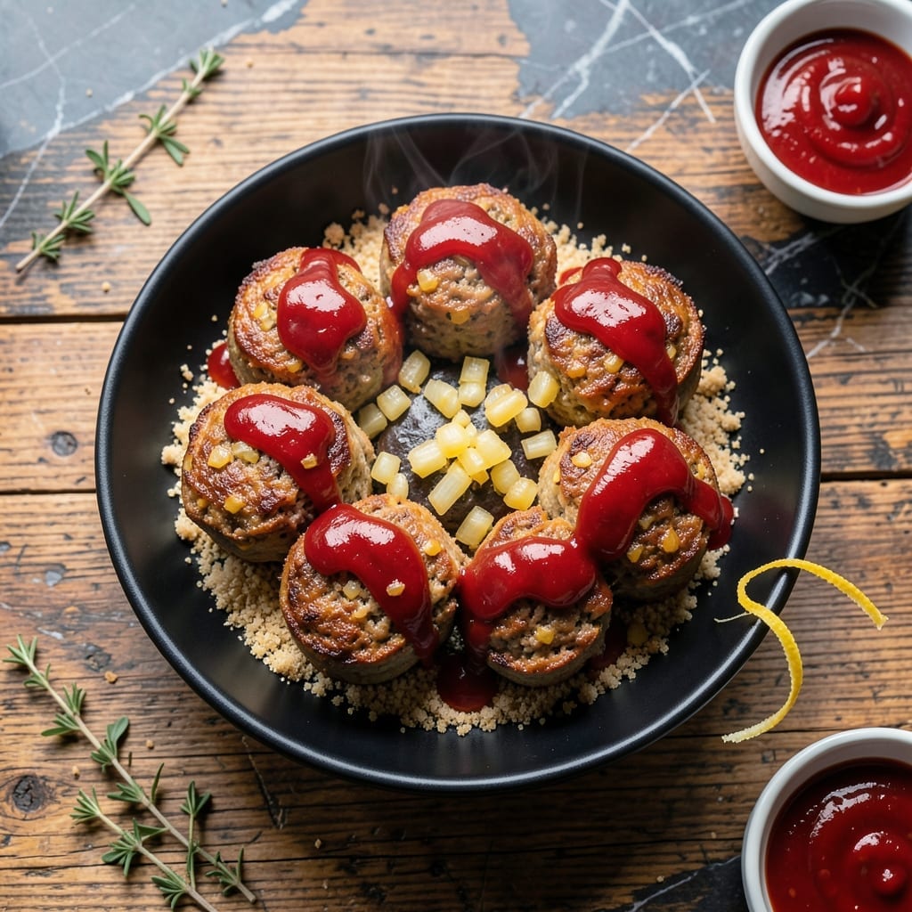 Mini Meatloaf Recipe With Bread Crumbs: Individual Portions of Savory Comfort