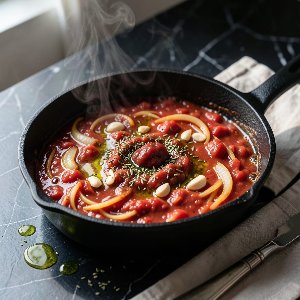 Spaghetti Sauce Recipe Crushed Tomatoes: Rich Simmered Freshness