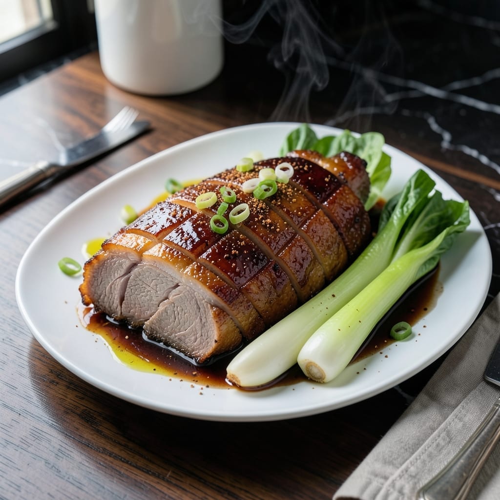 Chinese Barbecue Pork Belly Recipe: Sticky Glaze and Tender Layers