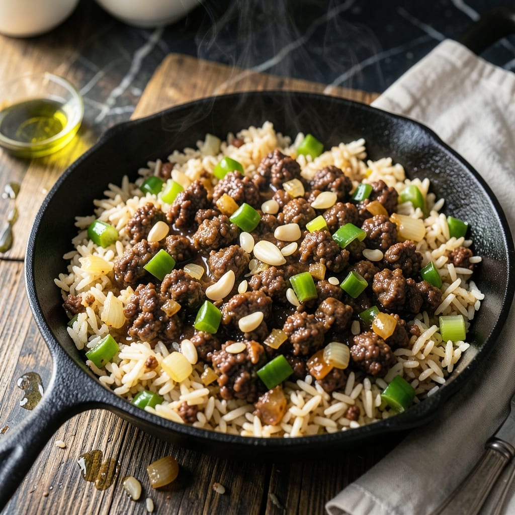 Homemade Dirty Rice Recipe With Ground Beef: Cajun Spice With Savory Depth