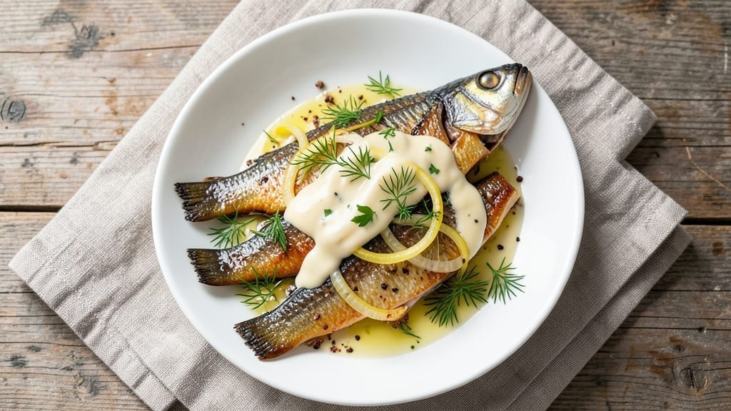 Smoked Herring Recipe: Scandinavian-Style With Dill and Mustard Cream Smoked Herring Recipe: Scandinavian-Style With Dill and Mustard Cream