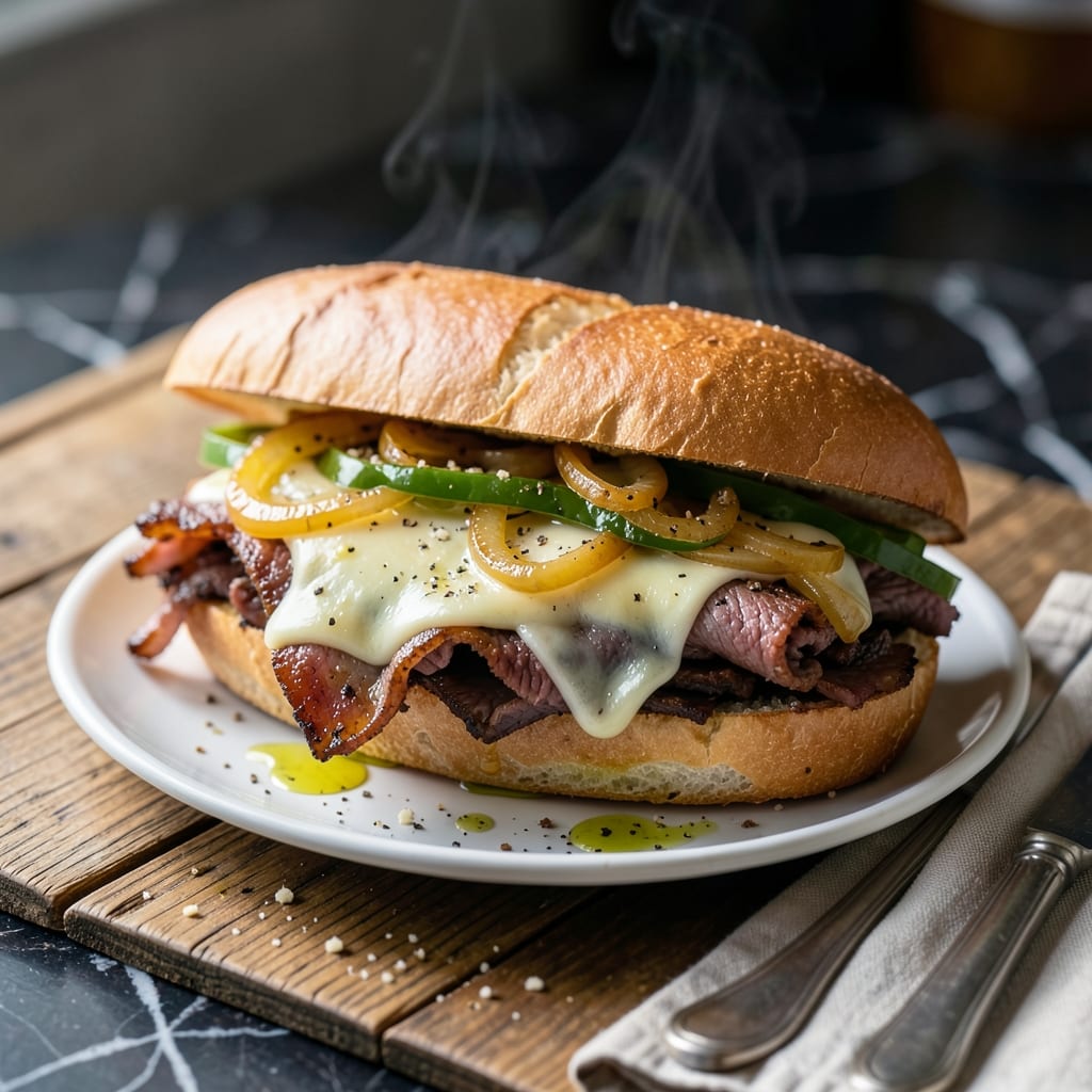 Easy Philly Cheesesteak Recipe With Deli Roast Beef: Weeknight-Friendly Sandwich Magic Easy Philly Cheesesteak Recipe With Deli Roast Beef: Weeknight-Friendly Sandwich Magic