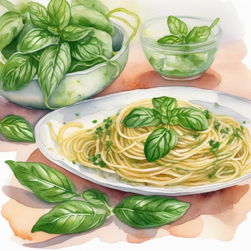 basil spaghetti recipe