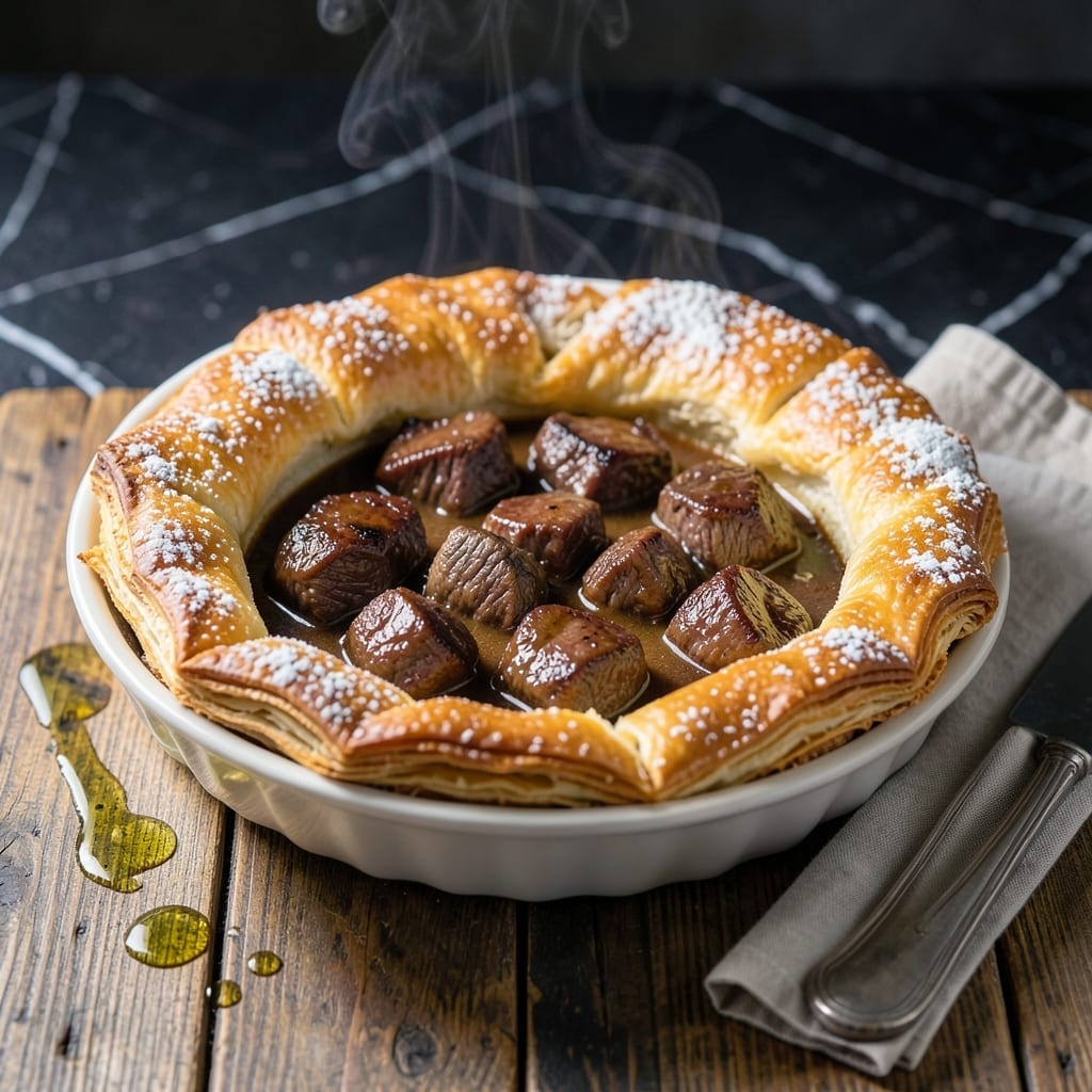 Recipe For Steak And Kidney: British Pub-Style Rich Gravy Classic