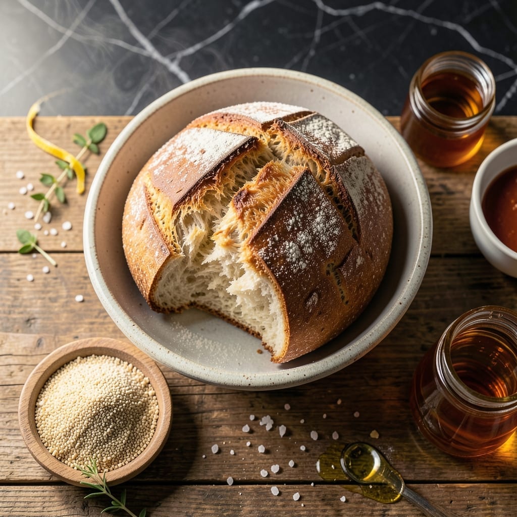 Einkorn Bread Recipe With Yeast: Ancient Grain Loaf With Rustic Crust Einkorn Bread Recipe With Yeast: Ancient Grain Loaf With Rustic Crust