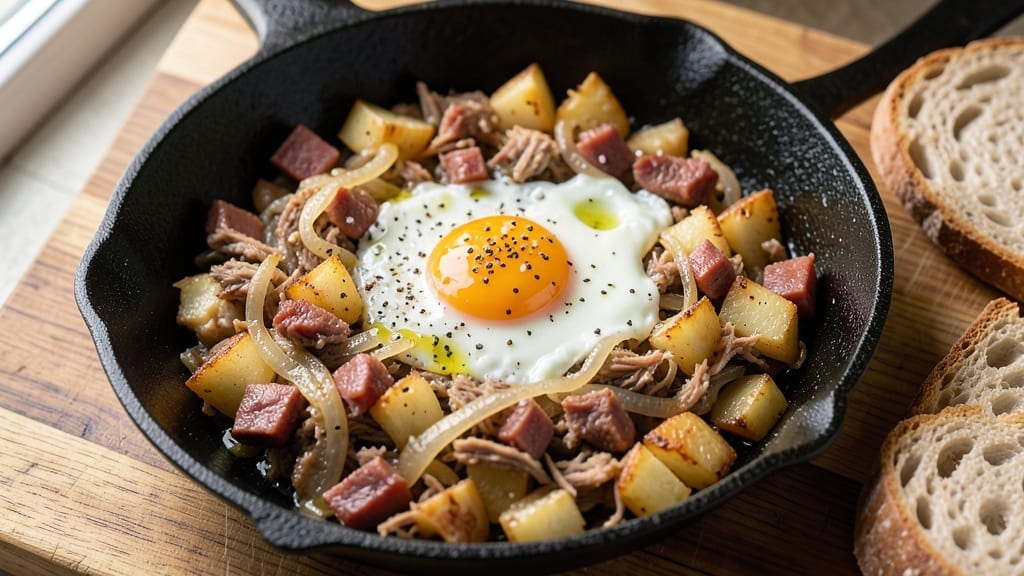 Breakfast Brisket Hash