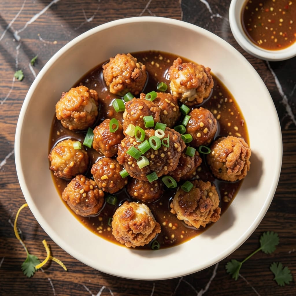 Manchurian Recipe Non Veg: Indo-Chinese Fried Balls in Sauce