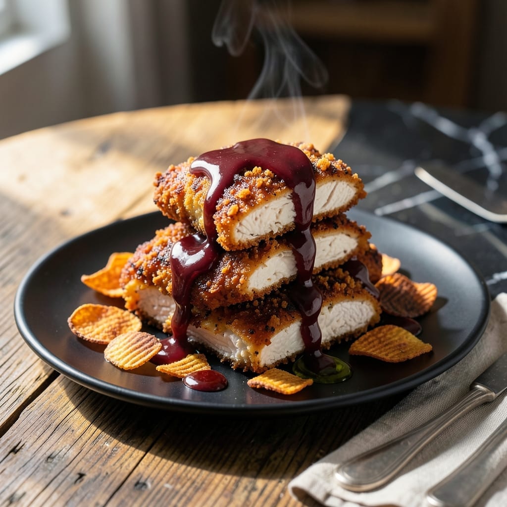 Barbecue Chip Chicken Recipe: Crunchy Coating With Bold BBQ Flavor