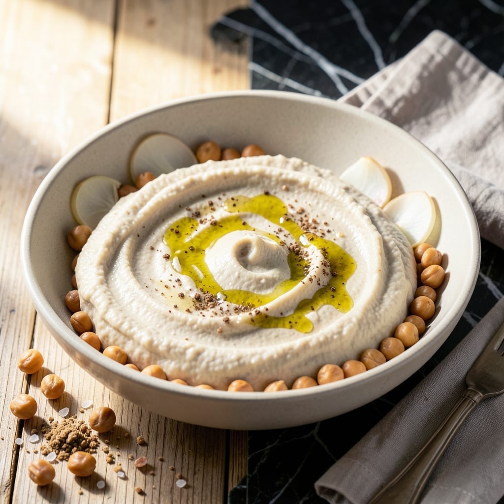 Hummus Recipe Without Oil: Silky Smooth With Aquafaba Magic
