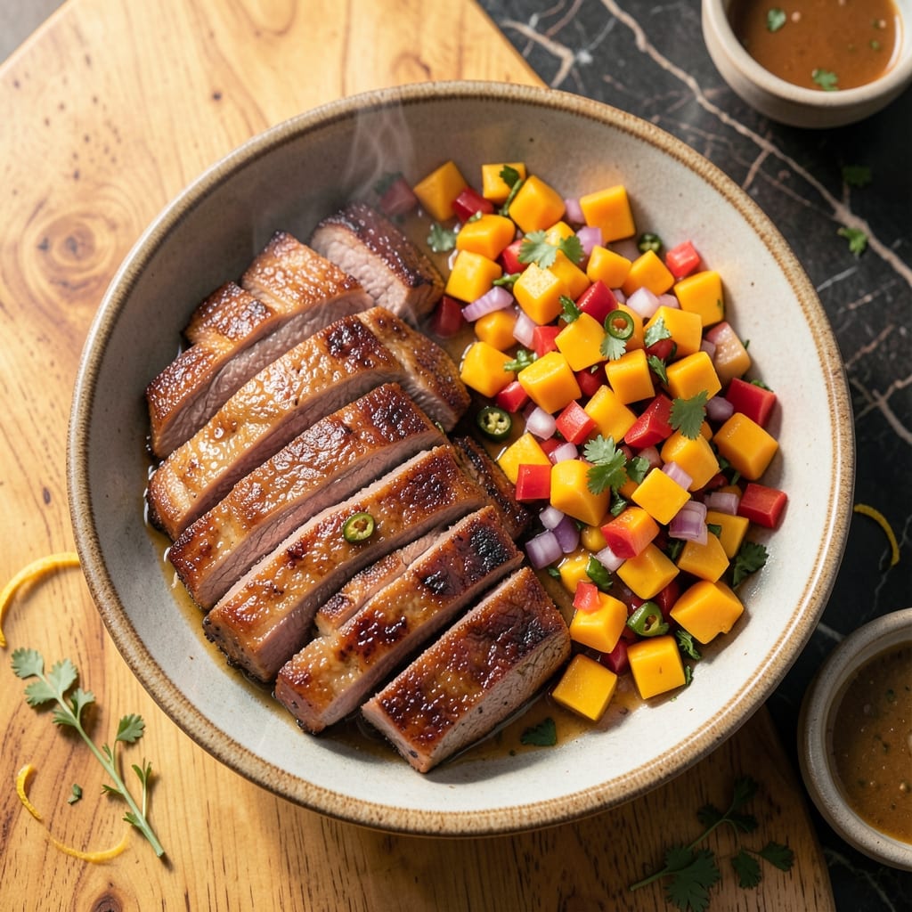 Mango Salsa Recipe for Pork Tenderloin: Tropical Sweetness Meets Savory Bite