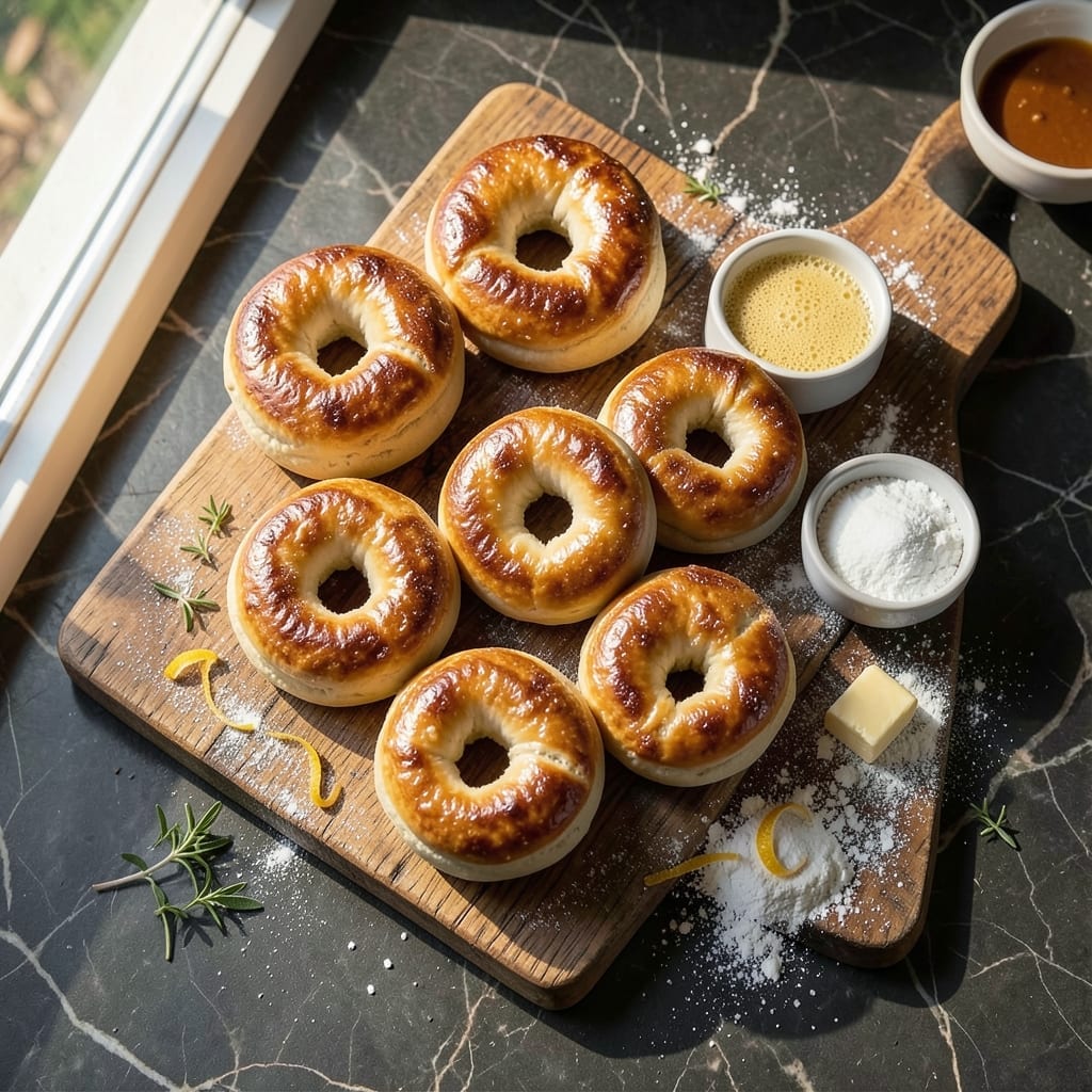 Hawaiian Bagel Recipe: Sweet Pineapple and Coconut Swirl