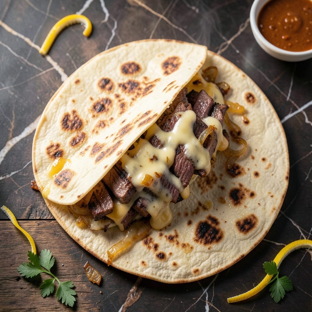 Double Steak Grilled Cheese Burrito Recipe: Melted Layers of Meaty Indulgence Double Steak Grilled Cheese Burrito Recipe: Melted Layers of Meaty Indulgence
