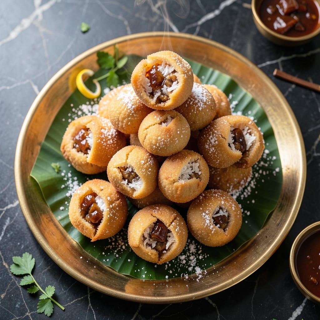 Fried Modak Recipe With Wheat Flour: Crispy Shell With Sweet Coconut Filling