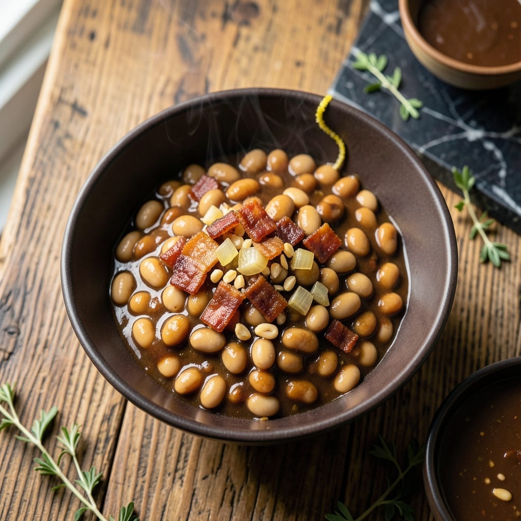 Smokey Bones Baked Beans Recipe: Campfire-Style Sweet and Smoky Depth