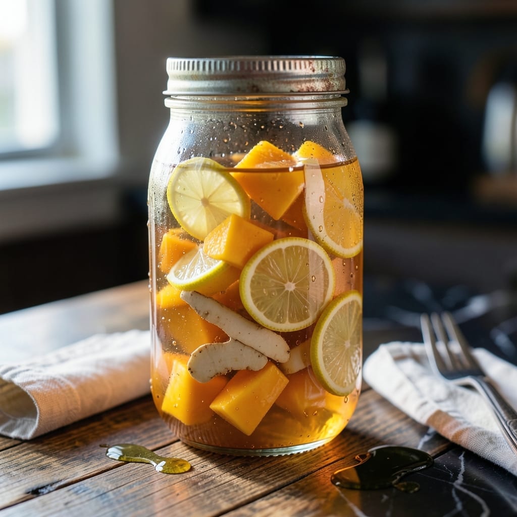 Easy Mango Moonshine Recipe: Tropical Fruit Infusion in a Jar Easy Mango Moonshine Recipe: Tropical Fruit Infusion in a Jar