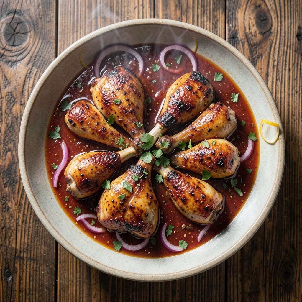 Smoked Barbecue Chicken Recipe: Bold Vinegar Tang With a Touch of Smoke