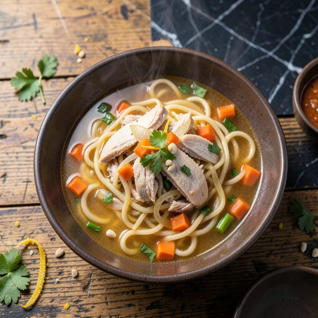 J Alexander's Chicken Pasta Soup Recipe: Copycat Creamy Comfort Bowl