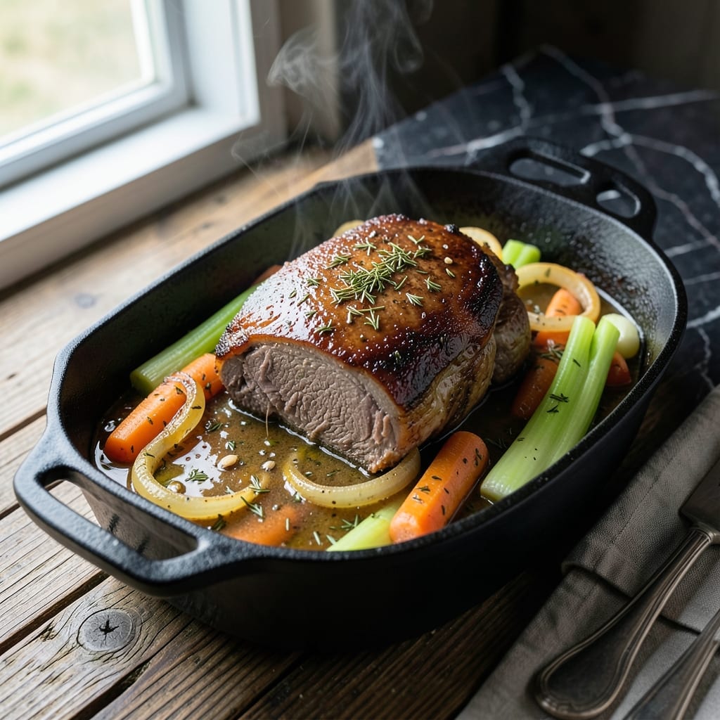 Pot Roast Recipe With Ranch Packet: Melt-In-Your-Mouth Tenderness With Herb-Infused Gravy