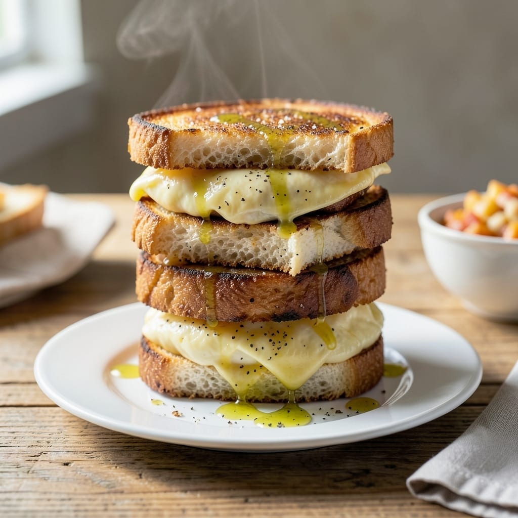 Egg Grilled Sandwich Recipe: Buttery Crisp With Melty Centers