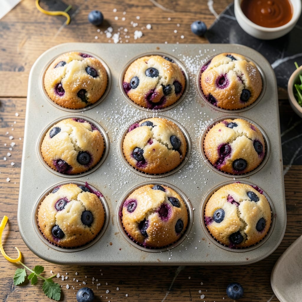 Blueberry Muffin Recipe Without Baking Powder: Fluffy Rise With Vinegar Trick
