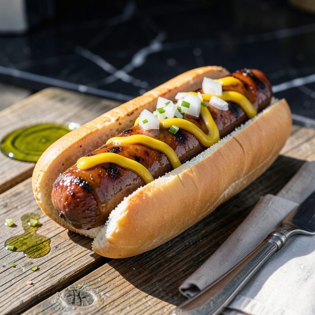 Barbecue Sauce Hot Dog Recipe: Grill-Mastered Smoky Sweetness