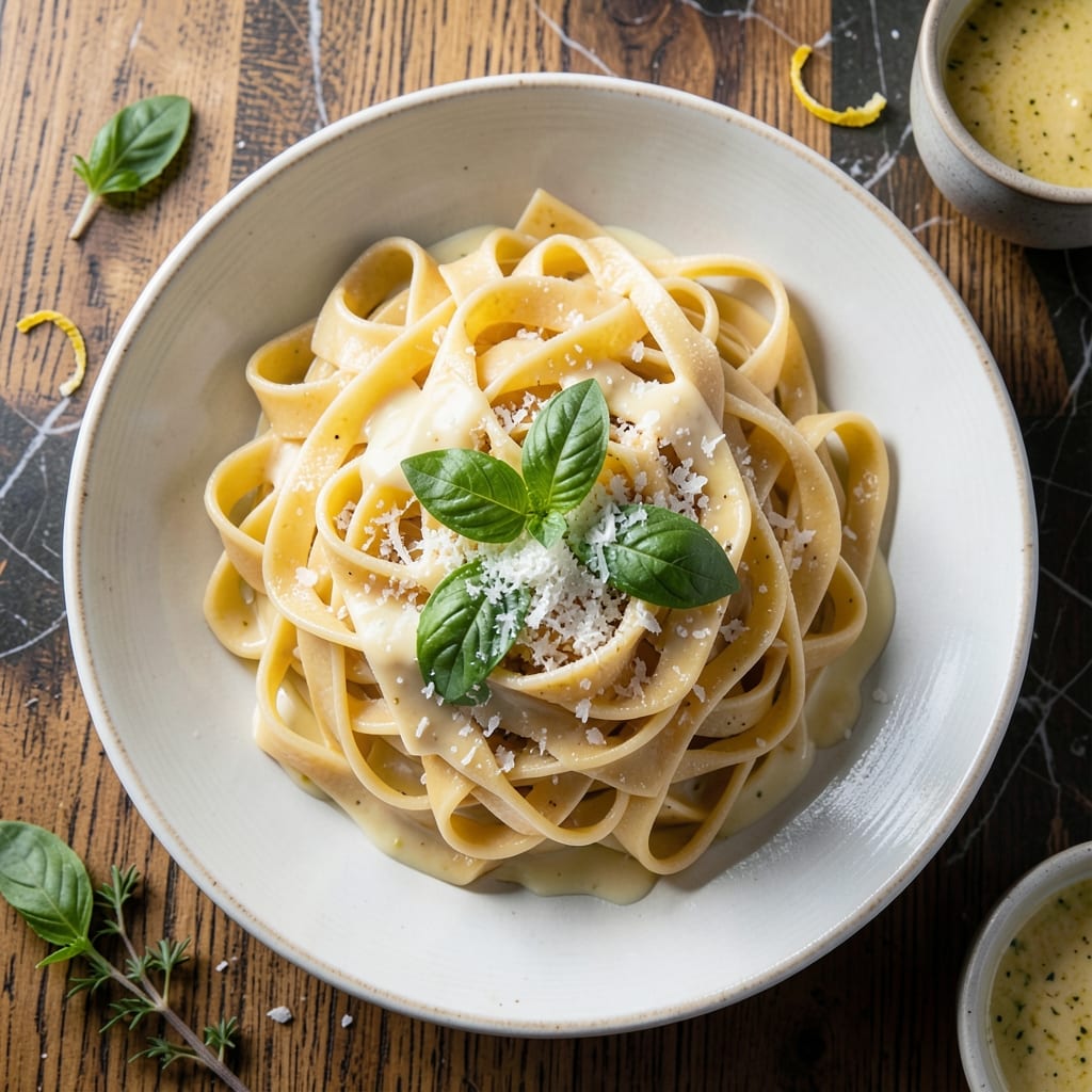 Fettuccine Pasta Recipe From Scratch: Fresh Ribbons With Homemade Flour Power