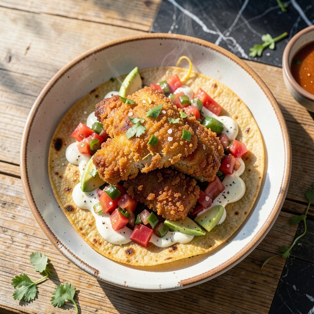 Fish Taco Recipe Cod Fried: Beer-Battered Crunch With Zesty Slaw