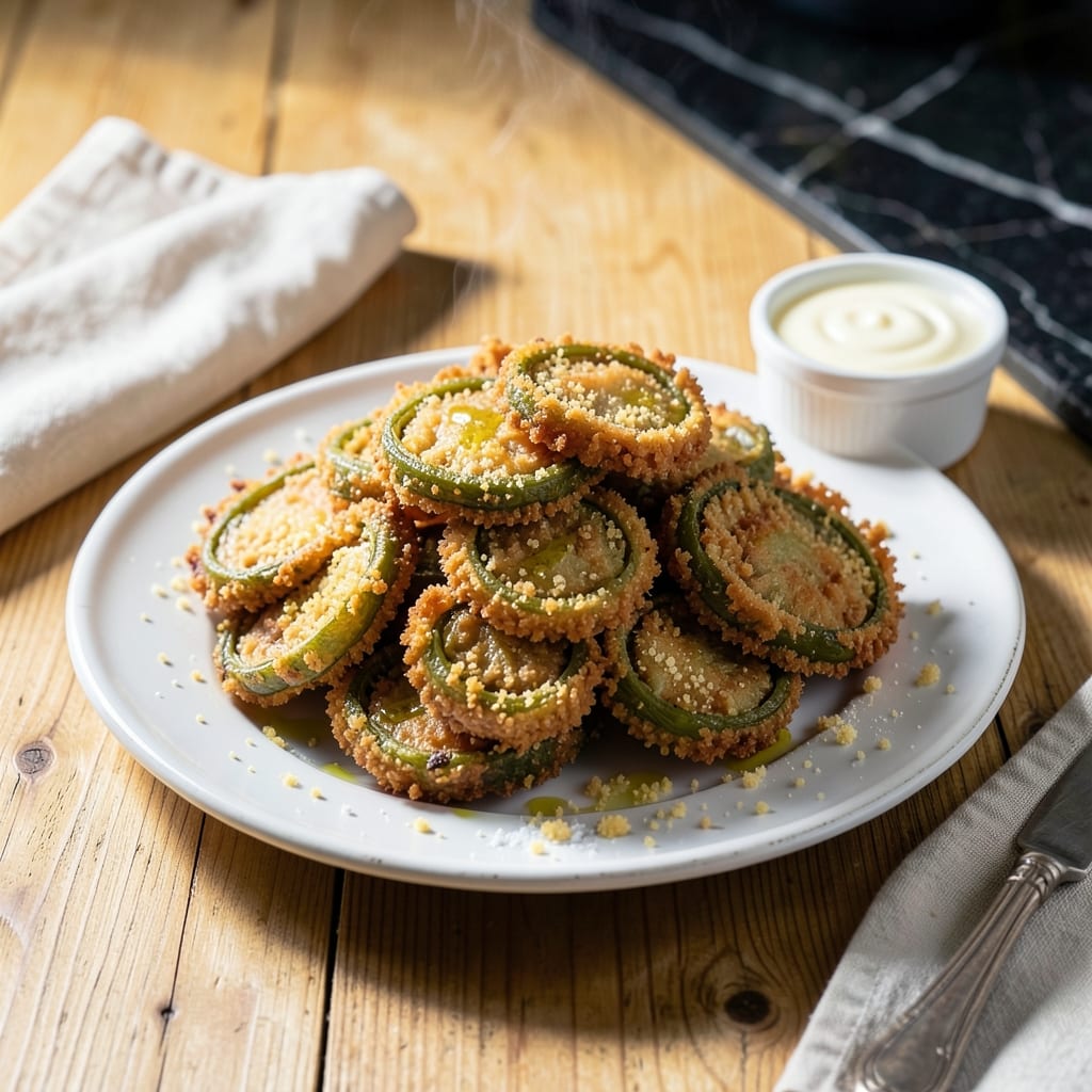 Paula Deen's Fried Green Tomatoes Recipe: Southern Crisp With Tangy Kick