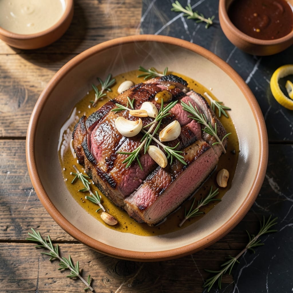 Top Round Roast Grill Recipe: Smoky Char with Herb Crust