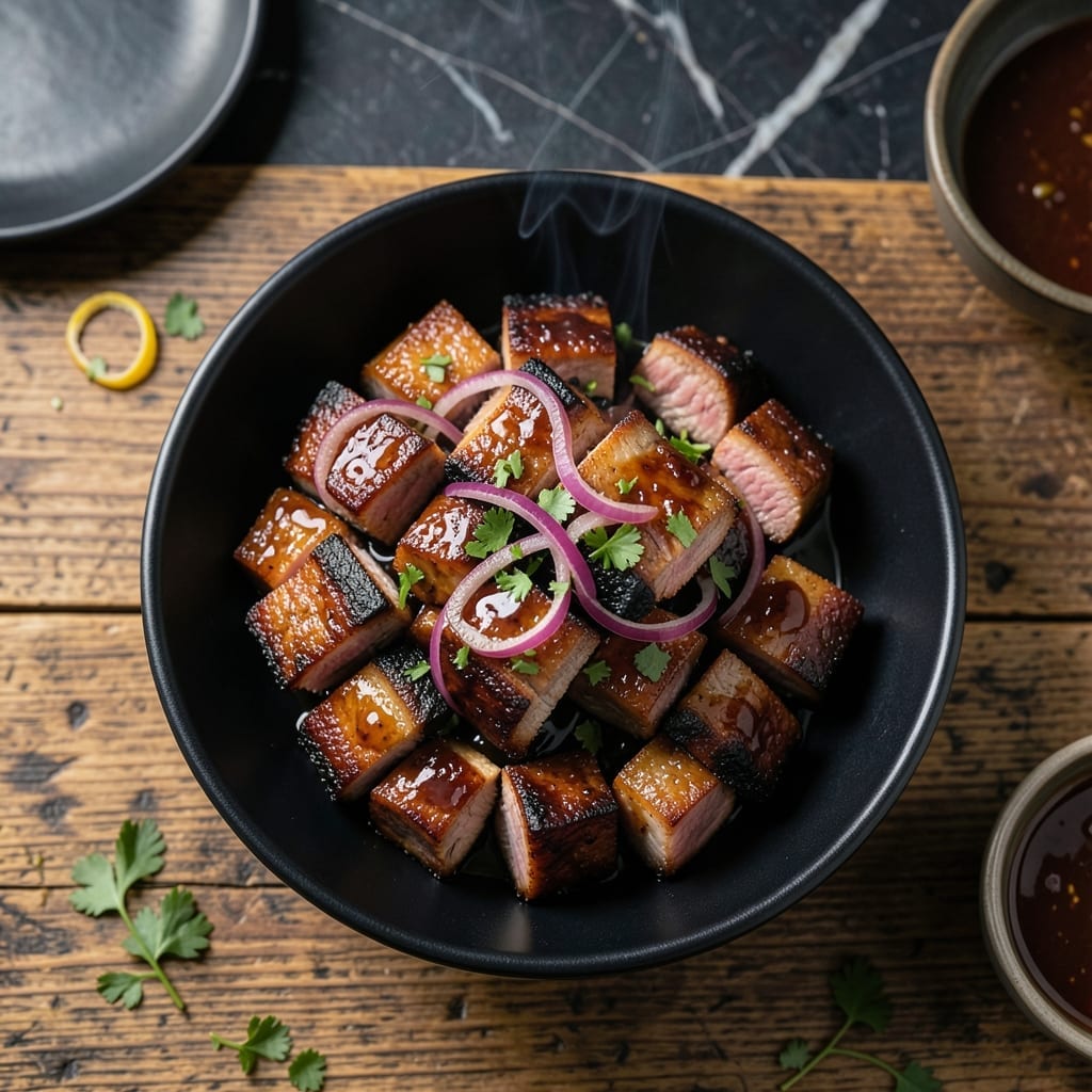 Smoked Pork Belly Burnt Ends Recipe: Sticky Sweet and Smoky Bites