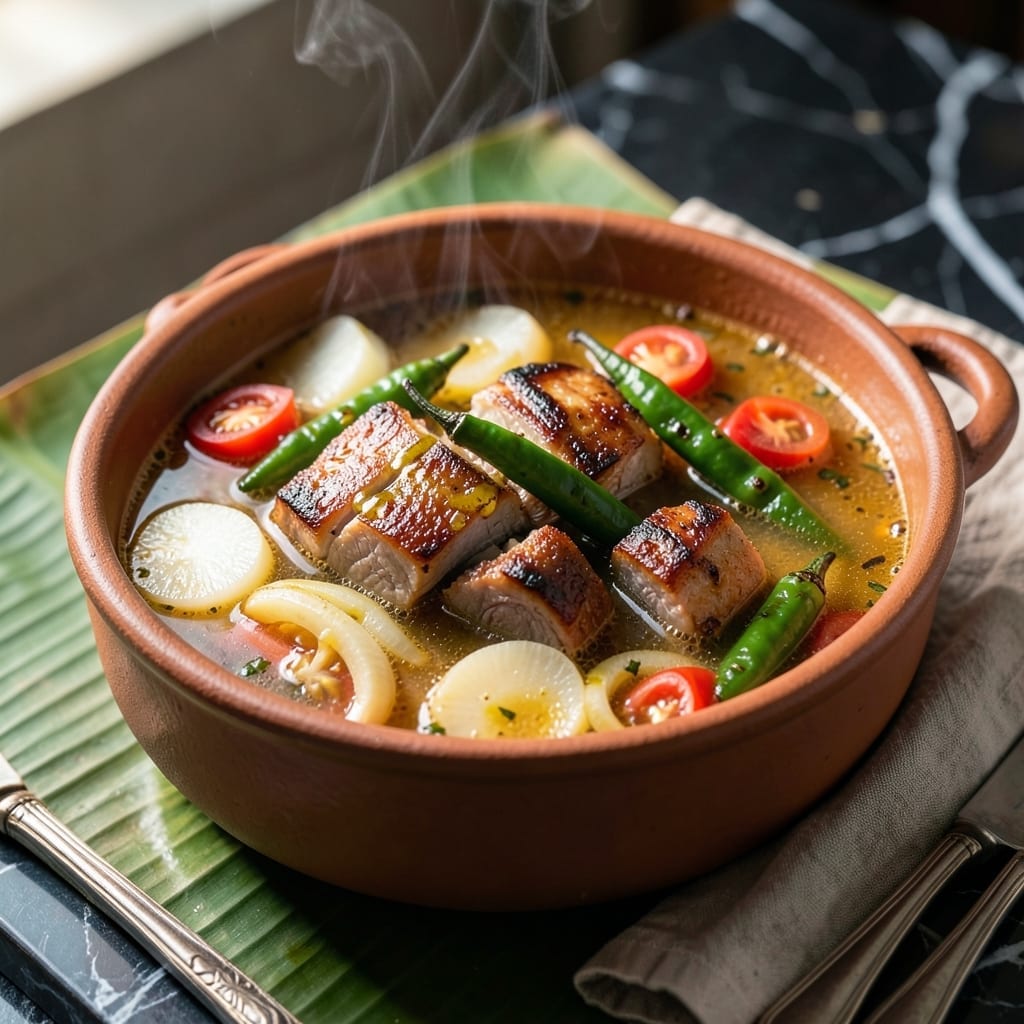 Filipino Pork Sinigang Recipe: Tangy Tamarind Broth With Fresh Vegetables