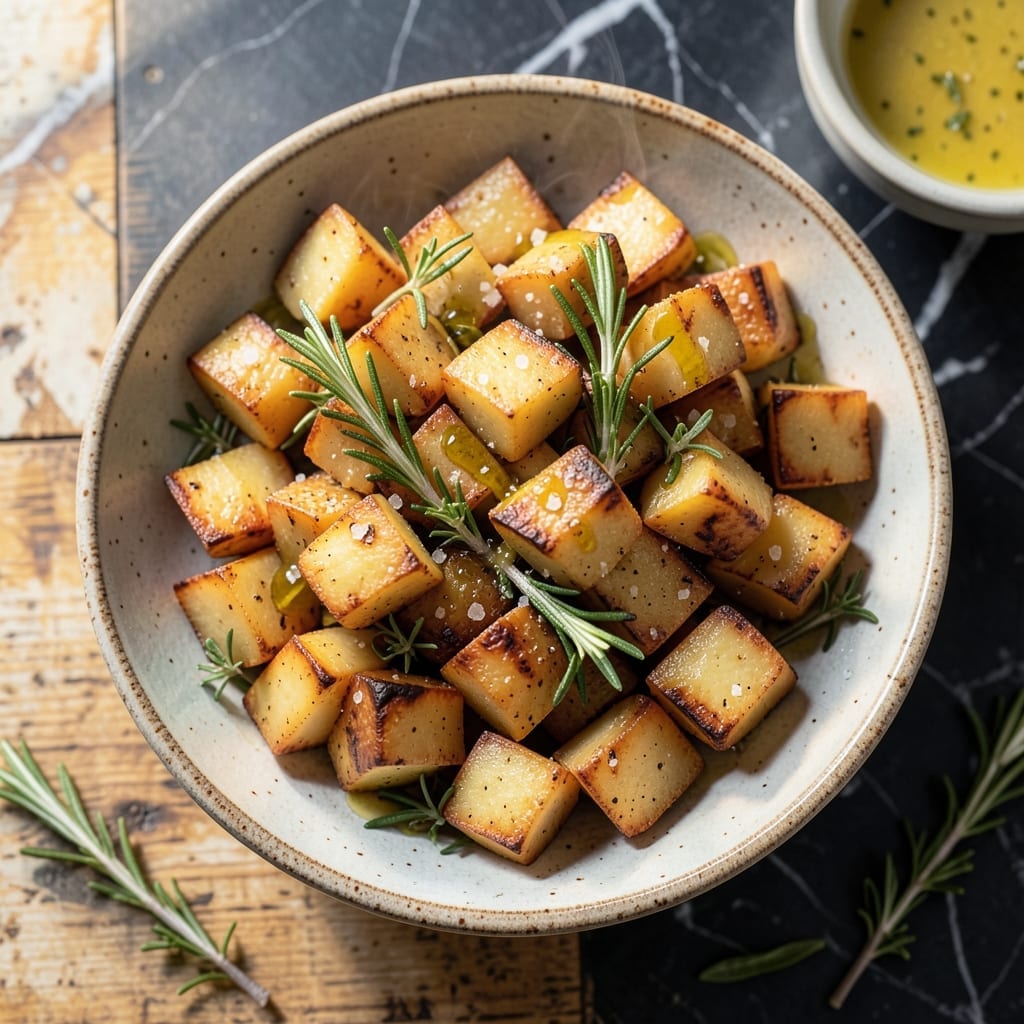 Grilled Diced Potatoes Recipe: Smoky Crisp Bites with Herb Finish