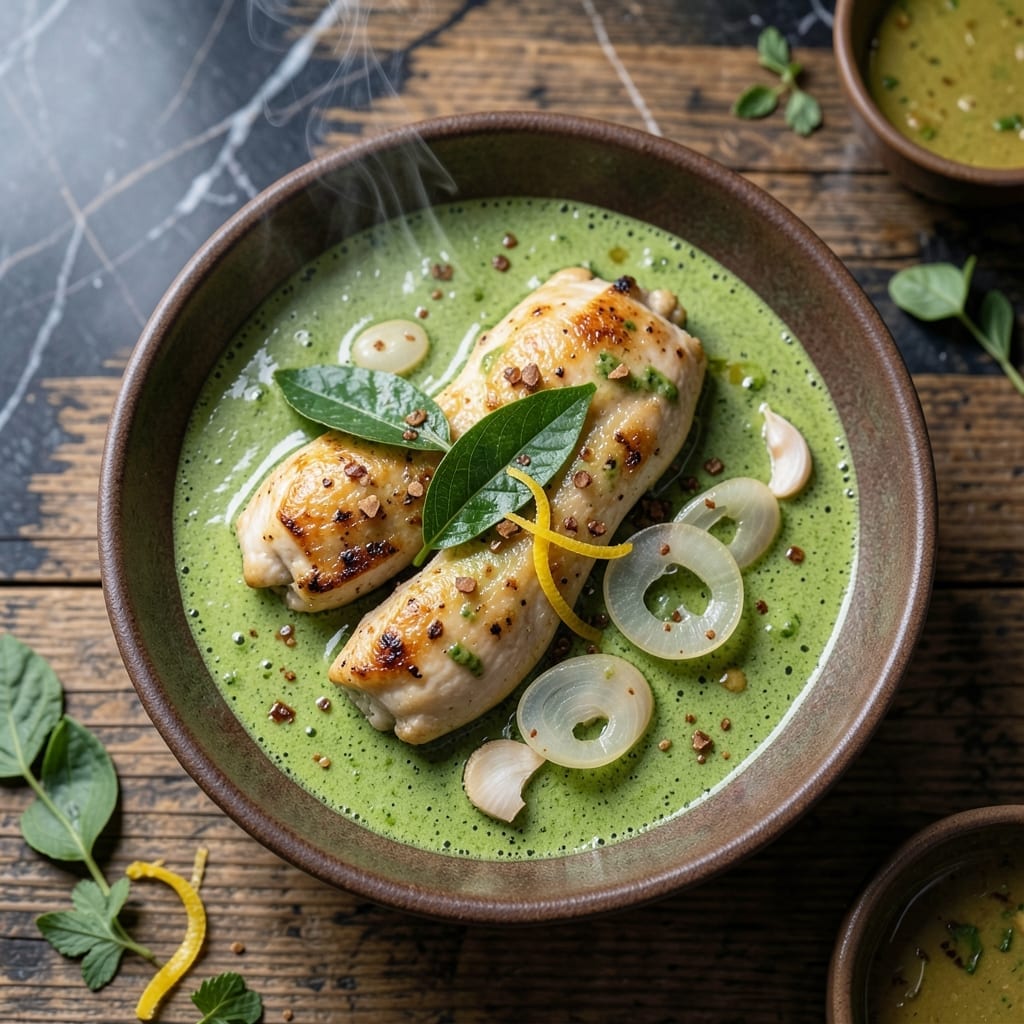 Green Curry Chicken Recipe Coconut Milk: Thai Restaurant-Style Aroma in 30 Minutes