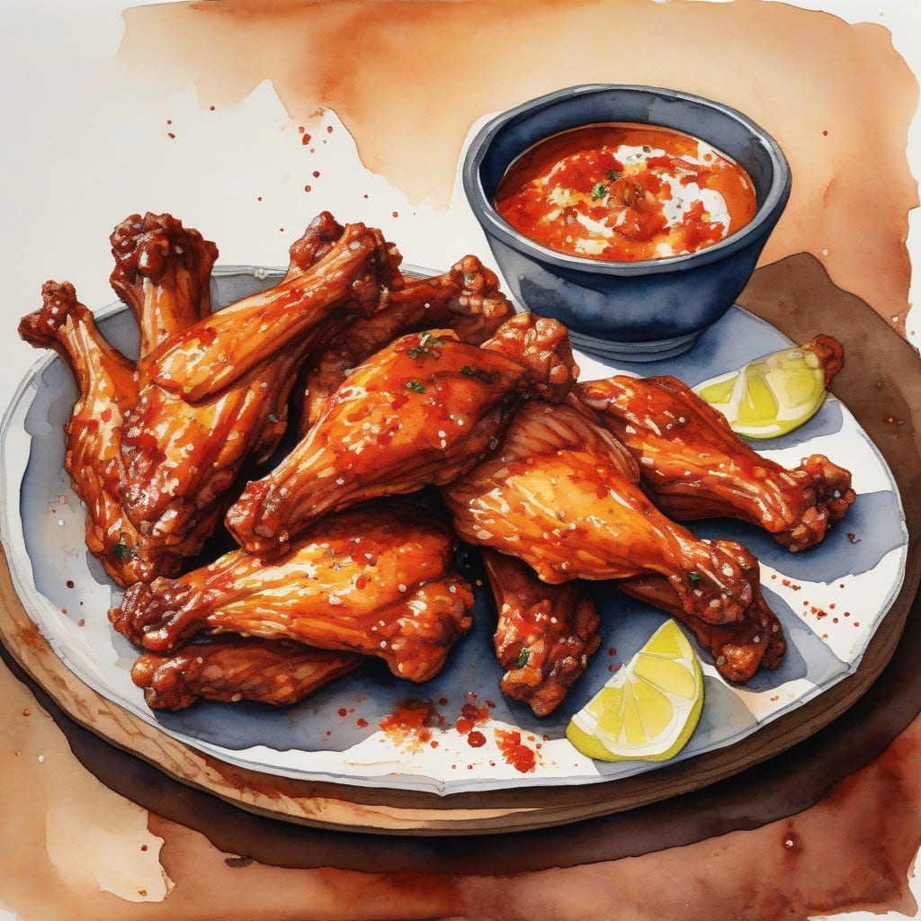 recipe for bake chicken wings
