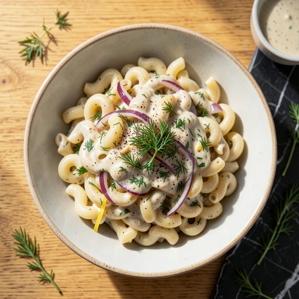 Ranch Macaroni Salad Recipe: Creamy Dill and Tangy Crunch
