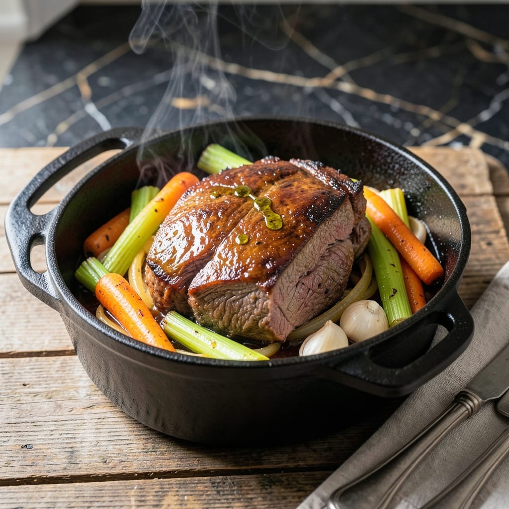 Recipe Beef Brisket Pot Roast: Slow-Braised Melting Tenderness