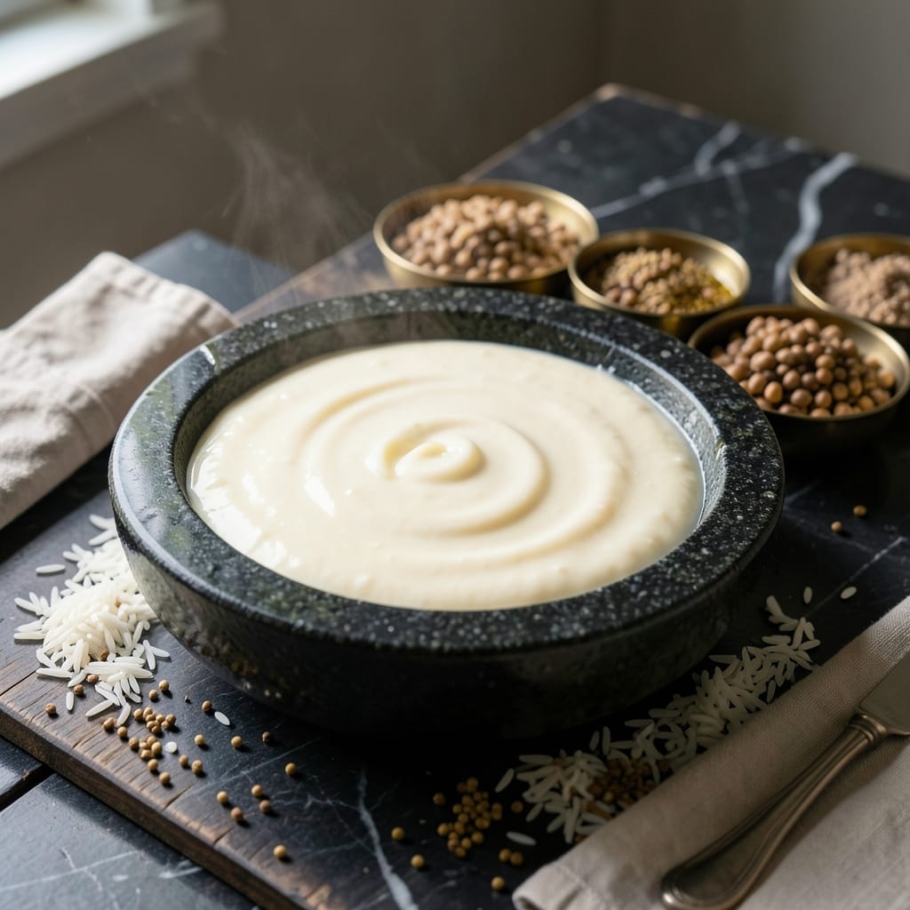 Recipe For Making Dosa Batter: Fermented Crisp Lace Crepes